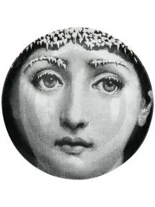 Декоративная настенная тарелка Fornasetti, черный
