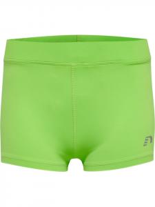 Шорты Newline Verstellbare Taille Shorts Reflektierend Logo Women Core Laufen Damen, цвет GREEN FLASH