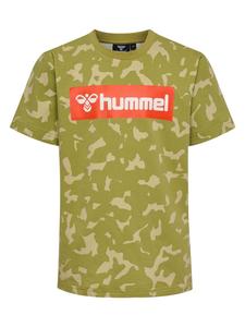 Hummel Футболка Hmlrush boys в ЗЕЛЕНО-ОЛИВКОВОМ цвете