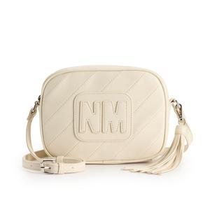 Сумка для фотоаппарата из искусственной кожи Nicole Miller, цвет cool grey