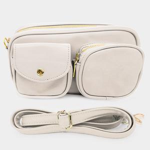 Сумка-кроссбод прямоугольная FASHNZFAB, слоновая кость