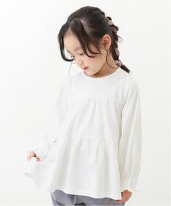 Многоярусная туника с длинными рукавами, длинная футболка