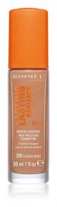 Осветляющий тональный крем SPF 25 Rimmel Lasting Radiance, оттенок 201 Classic Beige 30 мл