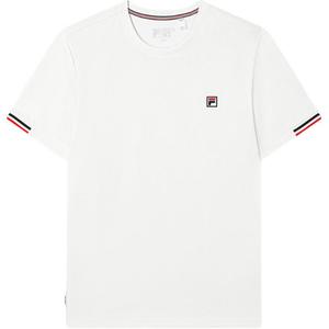 FILA Футболка мужская облачно-белая