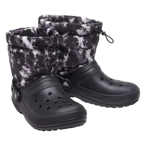 Сапоги Classic Lined Neo Puff Boot Crocs, черный