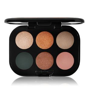 Палитра теней для век MAC Connect In Colour x6 оттенков, bronze influence, 6.25 г