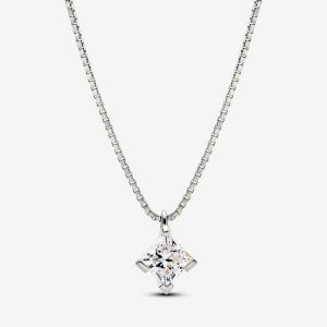 Колье Pandora Nova Drop 1.00 carat, белое золото/бриллиант