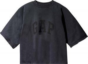 Футболка Yeezy Gap Engineered by Balenciaga Dove No Seam Tee 'Washed Black', черный