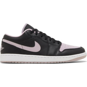 Кроссовки Air Jordan 1 Low SE Black Iced Lilac, черный