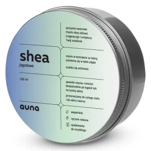 Auna масло ши с маслом черники и сливы, 150 мл