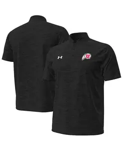 Under Armor мужская поло Black Utah Utes Drive Camo Jacquard Under Armour