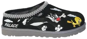 Кроссовки Palace x Looney Tunes x UGG Tasman Slipper, черный