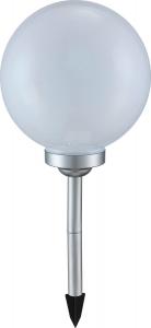 Солнечная лампа Globo, 25x68 см, серебристый