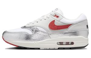 Кроссовки Nike Air Max 1, серебристый/красный