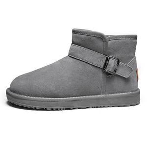 Теплые, износостойкие, нескользящие, короткие зимние ботинки для мужчин PNKE, Gray