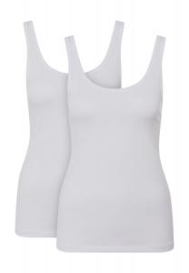 Комплект из 2 топов Benefit Women с круглым вырезом для женщин CALIDA, белый