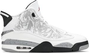 Кроссовки Jordan Dub Zero White Cement, белый