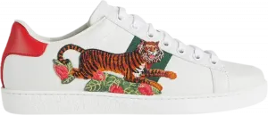 Кроссовки Gucci Wmns Ace Tiger Patch, белый