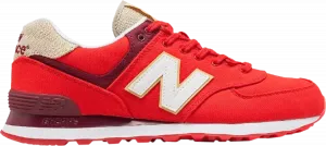 Кроссовки New Balance 574 'Retro Surf Red', красный