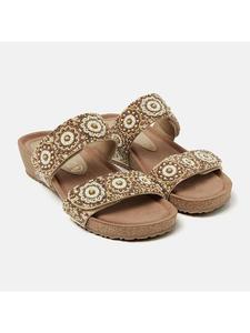 Мюли Lazamani Leder Keil, бежевый