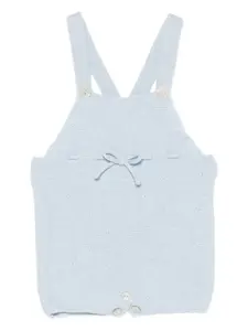 Вязаный комбинезон с бантом Paz Rodriguez, синий