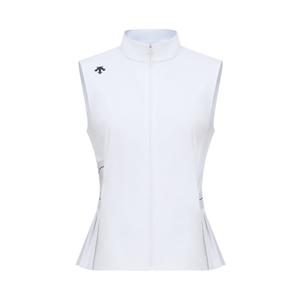 DESCENTE Осенняя вязаная жилетка женская, WT-Brilliant White