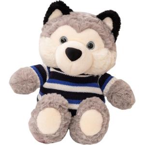 Плюшевая кукла хаски в свитере высотой 30см/40см Shangjia