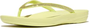 Сланцы FitFlop DG5399-090 IQUSHION Ombre Sparkle, зеленый