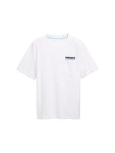 Футболка TOM TAILOR, mottled white