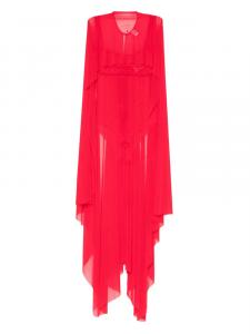 Топ Atu Body Couture semi-sheer top, красный