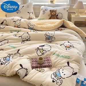 Disney Одеяло Sanrio Doudou 150x200 см, вес 2 кг, хлопок, для температуры 15-20°C, цвет Pacha Dog