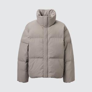 Объемная куртка с подкладкой Uniqlo Unisex, 30 кремовый