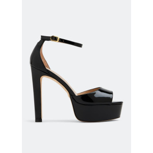 Сандалии STUART WEITZMAN Discoplatform sandals, черный