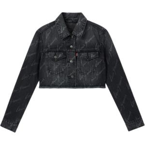 Levis Курка денимовая серии Drifter женская черная, Black