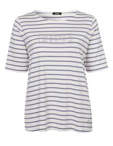 Футболка FRAPP, цвет lavender/offwhite