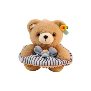 Мягкая плюшевая подвеска милый кролик медвежонок 11см высота XINGBA