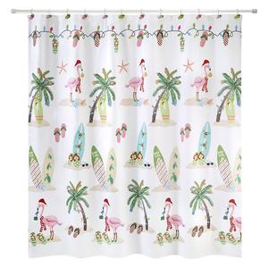 Занавеска для душа Avanti Flamingo Jingle, мультиколор
