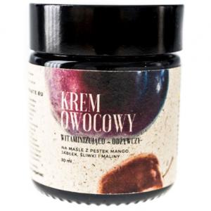 Trawiaste натуральный фруктовый крем для лица, 30 мл