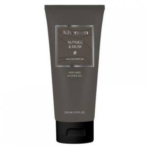 Ароматный гель для душа «Мускатный орех и мускус», веганский, 200 мл Allvernum