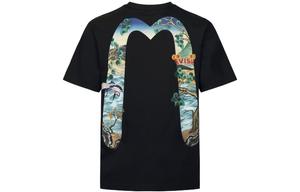 Футболка мужская черная Evisu, черный