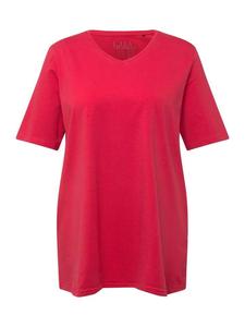 Футболка Ulla Popken, цвет dunkel rosa