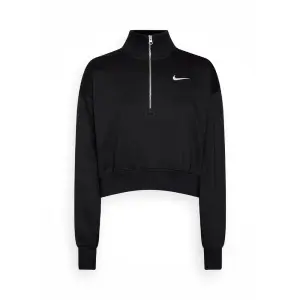 Толстовка с замком Nike Sportswear CROP, чёрный