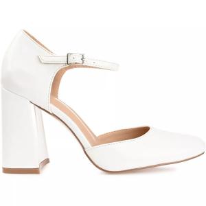 Туфли-лодочки Journee Collection Hesster Square, белый