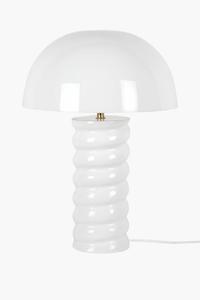 Настольная лампа Gracio H&M, Глянцевый белый