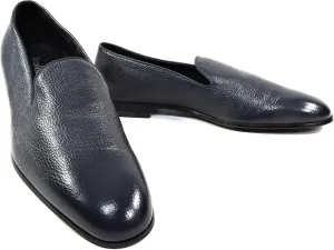 Мужские лоферы Baldinini из оленьей кожи, темно-синие, удобные туфли без шнурков, синий