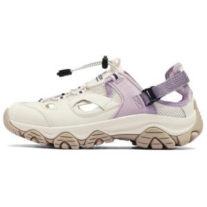 AGSDON Женские туристические ботинки для треккинга по рекам бежево-фиолетовые, цвет Beige Purple