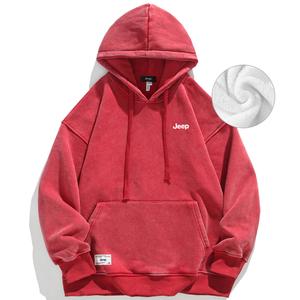 Унисекс свитшот Jeep, Red[Fleece-Lined]