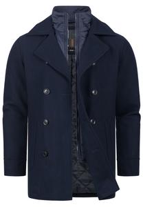 Пальто межсезонное INDICODE JEANS Lunil, темно-синий