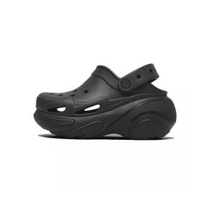 Кроссовки Crocs модель Bubble Crush Clog U цвет черный