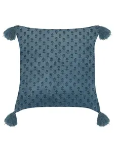 Декоративная подушка Beliani Deko RIBES, синий
